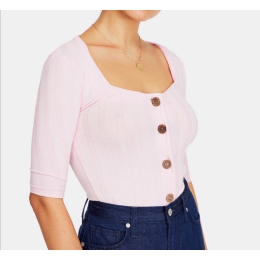 Free People Button Down Cardigan Top
